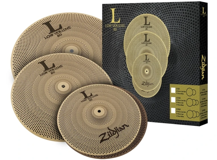 Zildjian LV468 Low Volume Cymbal Pack 